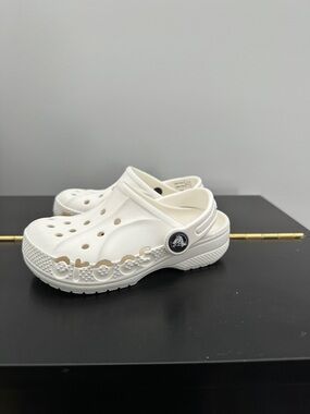 CROCS Kids Classic Clog in White